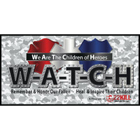 W-A-T-C-H (We Are The Children of Heroes) a Program of One Tribe Foundation/22KILL Logo
