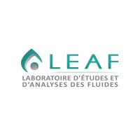 LEAF (Laboratoire détudes et danalyses des fluides) Logo