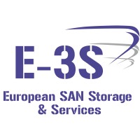 E-3S European SAN STORAGE SERVICES Logo