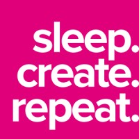 Sleep. Create. Repeat. Logo