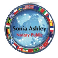 Sonia Ashley - Notary Public Logo