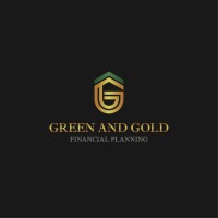 Green and Gold Financial Planning Logo