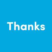 Thanks Design Logo