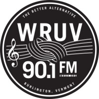 90.1 WRUV FM Burlington Logo