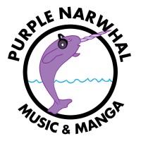 Purple Narwhal Music & Manga Logo