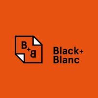 Black + Blanc Logo