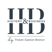 History & Business by Tristan Gaston-Breton Logo