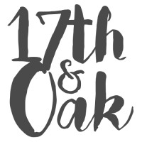 17th & Oak. Illustration + Design Logo