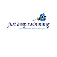 The Just Keep Swimming Swim School Logo