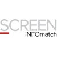 Screen INFOmatch (a TRG Screen Company) Logo
