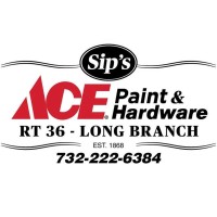 Sips Paint & Ace Hardware Logo