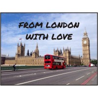 FROM LONDON WITH LOVE Logo
