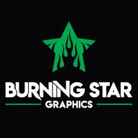 Burning Star Graphics Logo