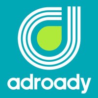 Adroady #1st mobile digital out-of-home media Logo