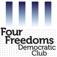 Four Freedoms Democratic Club Logo