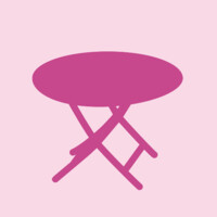 Tengo una mesa rosa Logo