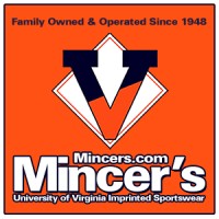 Mincers University of Virginia Imprinted Sportswear Logo