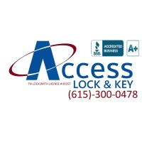 Access Lock and Key Locksmith Service Logo