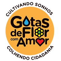 Gotas de Flor com Amor Logo