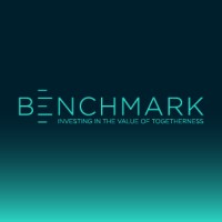 Benchmark (Were hiring!) Logo