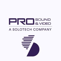 Pro Sound & Video, A Solotech Company Logo