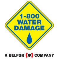 1-800 WATER DAMAGE Logo