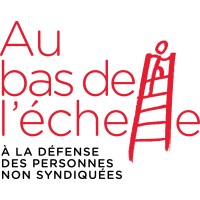 Au bas de léchelle Logo