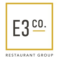 E3 Co. Restaurant Group Logo