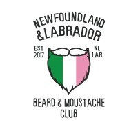 Newfoundland & Labrador Beard and Moustache Club Logo