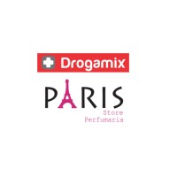 Rede Drogamix e Paris Store Perfumaria Logo
