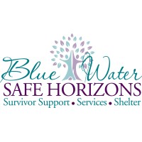 Blue Water Safe Horizons Logo