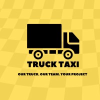 Truck Taxi Junk Removal Logo