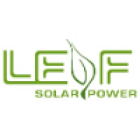 Leaf Solar Power Logo