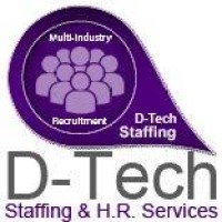D-Tech Staffing Logo