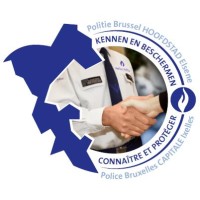 Police de Bruxelles CAPITALE Ixelles - Politie Brussel HOOFDSTAD Elsene Logo
