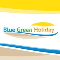 Blue Green Holiday Logo