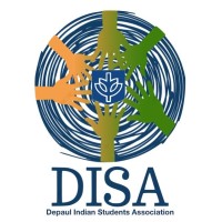 DePaul Indian Students Association (DISA) Logo