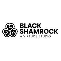 Black Shamrock - a Virtuos Studio Logo