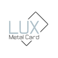 Lux Metal Card Logo