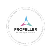 PROPELLER Marketing + Eventos+Merchandising Logo