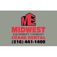 Midwest Equipment Company and Crane Rental Logo