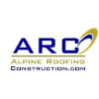 Alpine Roofing Construction Logo