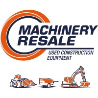 Machinery Resale - Used Construction Equipment Logo