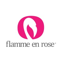 Flamme en rose Logo