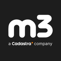 M3, a Cadastra Company Logo