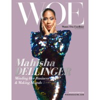 WOE Magazine (Women Own Excellence) Logo