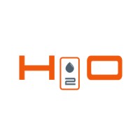 H2O Health Hydration Oasis Logo