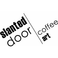 Slanted Door coffee & art Logo