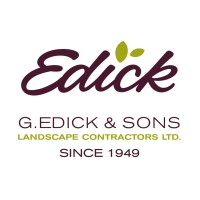 G. Edick and Sons Landscape Contractors Logo