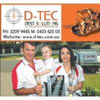 D-Tec Pest Solutions - Pest Control Logo